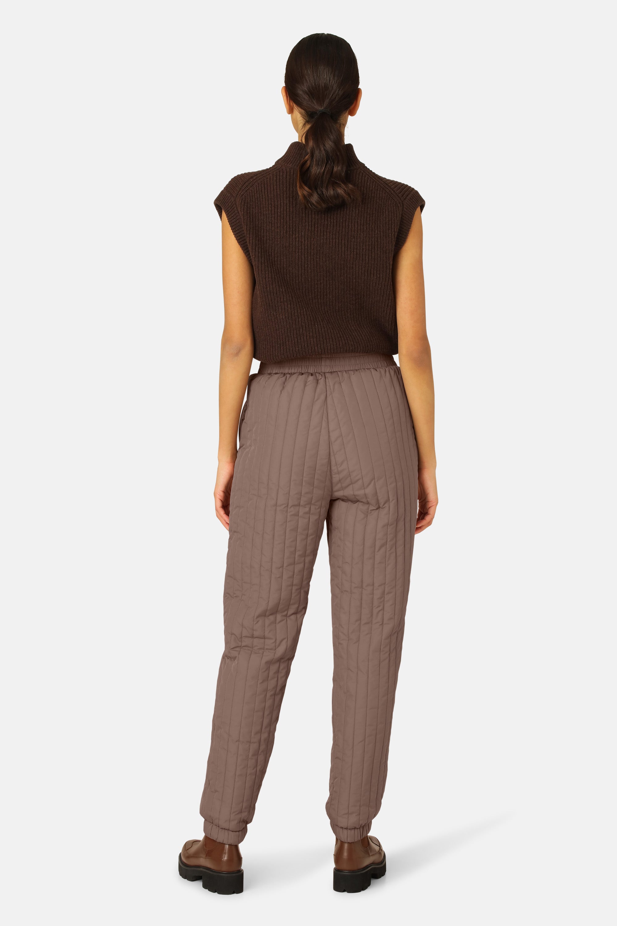 Ilse Jacobsen Hornbæk Outerwear Quilt Pants Trousers 548 Old Lavender